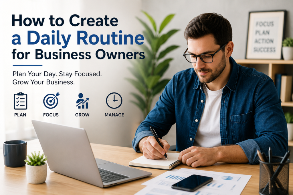 How to Create a Daily Routine for Business Owners