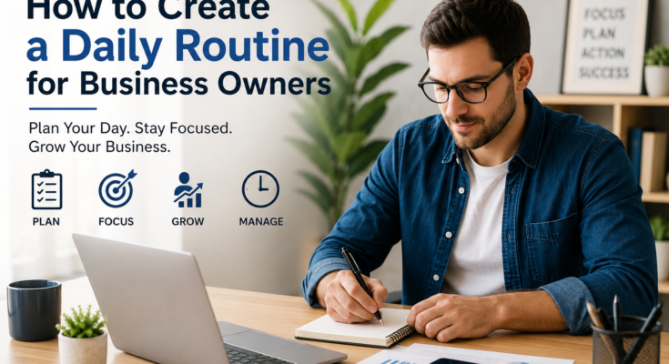 How to Create a Daily Routine for Business Owners