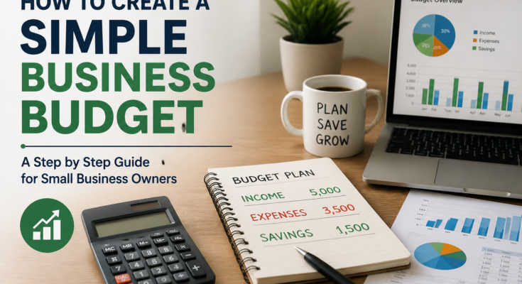 How to Create a Simple Business Budget