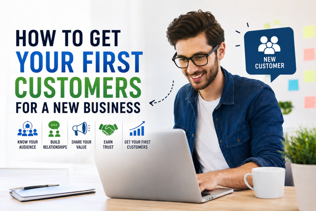 How to Get Your First Customers for a New Business