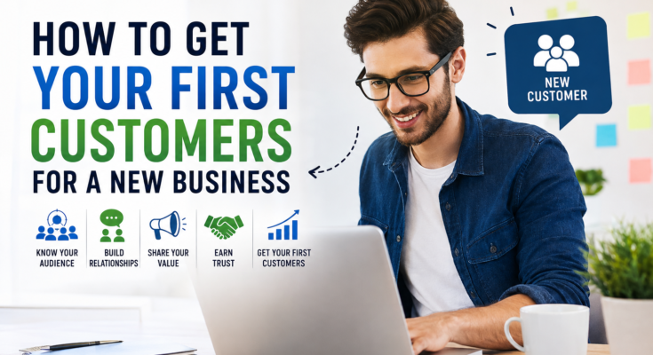 How to Get Your First Customers for a New Business
