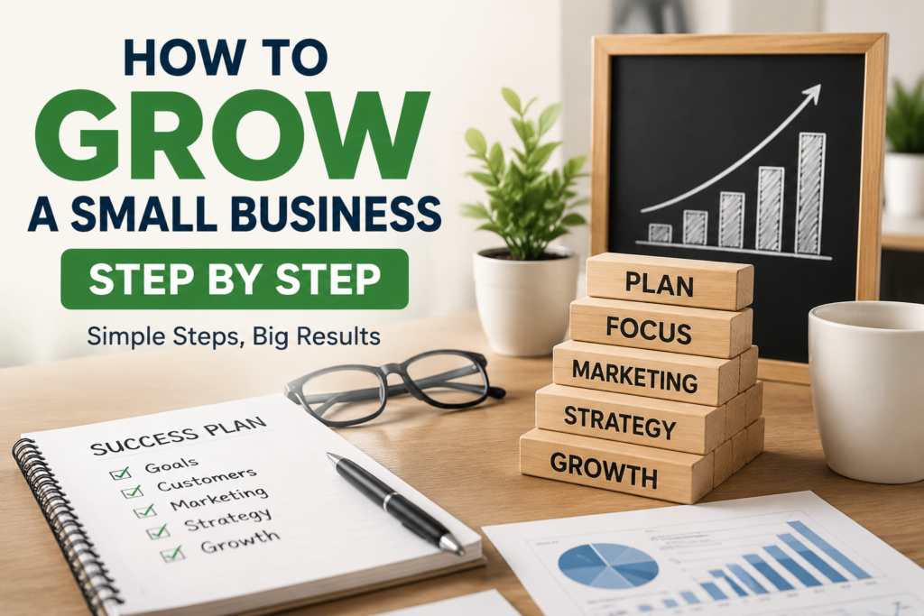 How to Grow a Small Business Step by Step