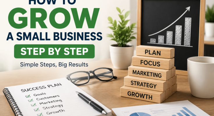 How to Grow a Small Business Step by Step