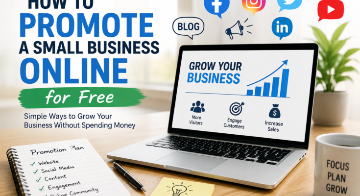 How to Promote a Small Business Online for Free