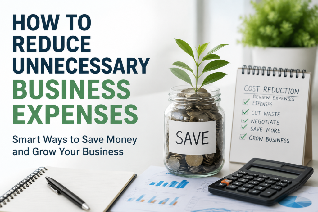 How to Reduce Unnecessary Business Expenses