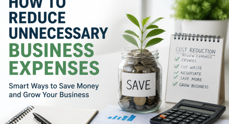 How to Reduce Unnecessary Business Expenses
