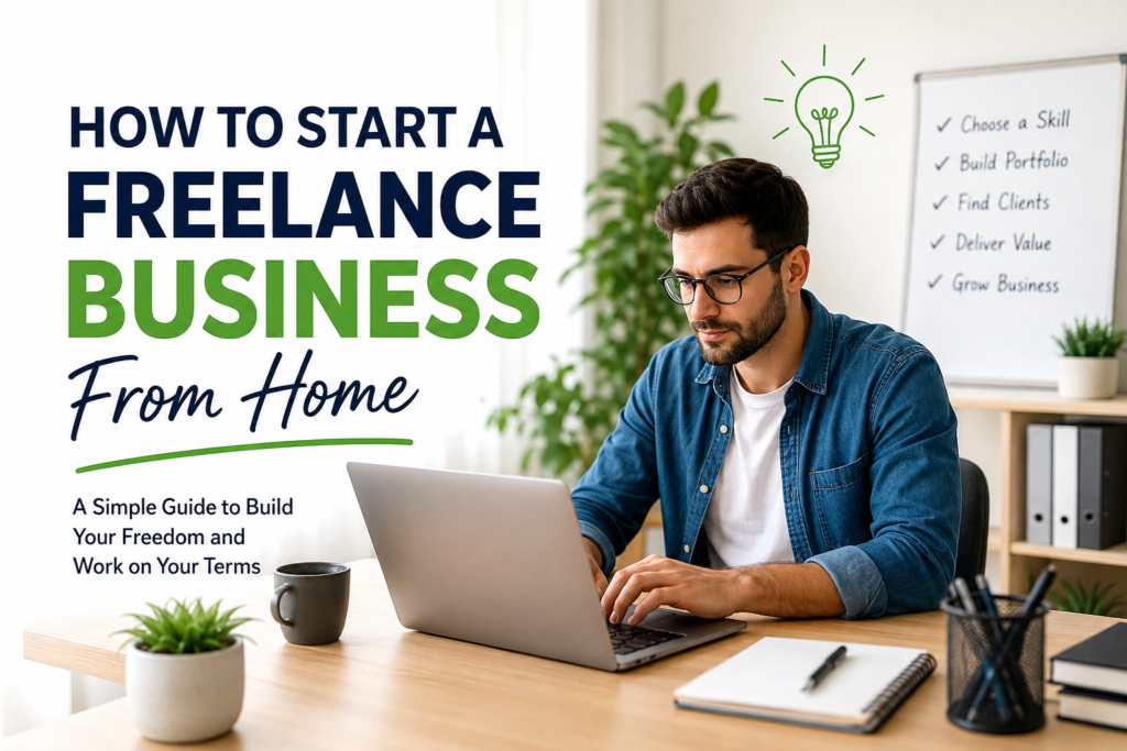 How to Start a Freelance Business From Home