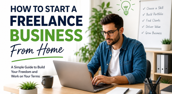 How to Start a Freelance Business From Home