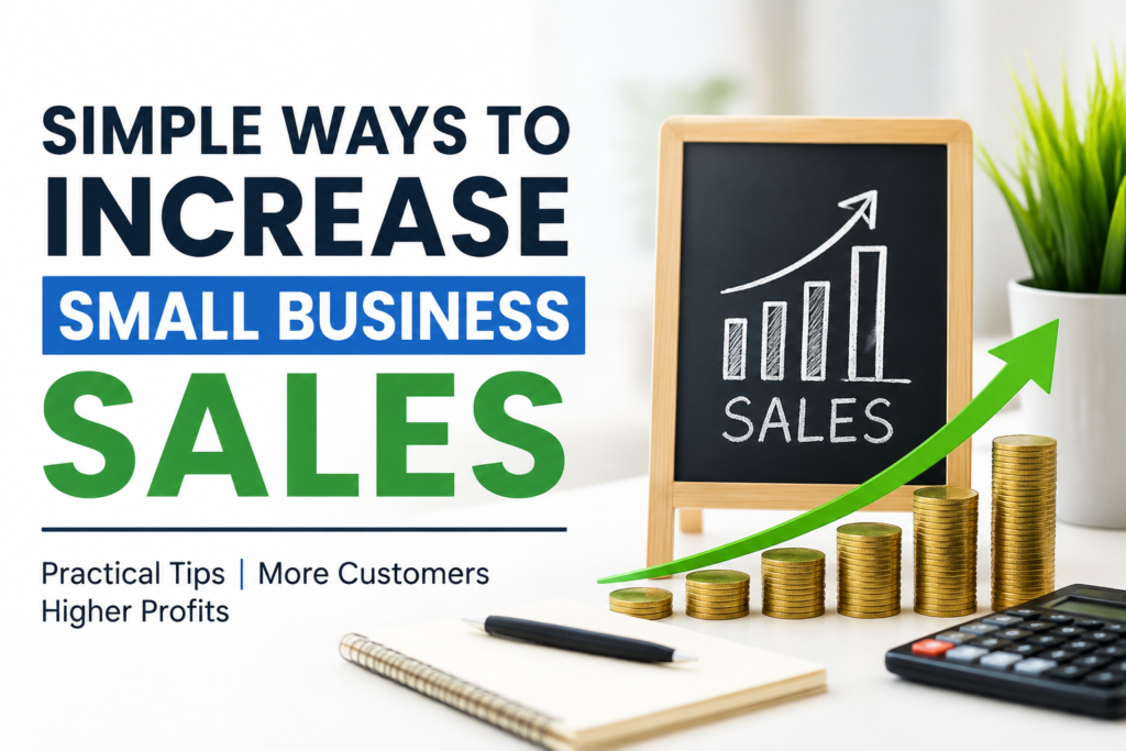 Simple Ways to Increase Small Business Sales