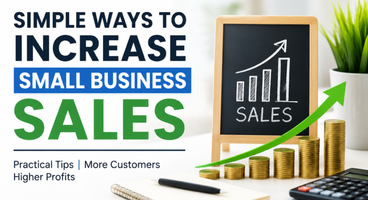 Simple Ways to Increase Small Business Sales